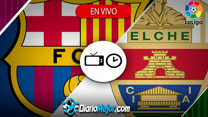 Ver Barcelona vs Elche EN VIVO ONLINE GRATIS